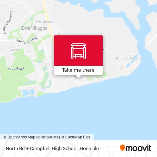 Mapa de North Rd + Campbell High School