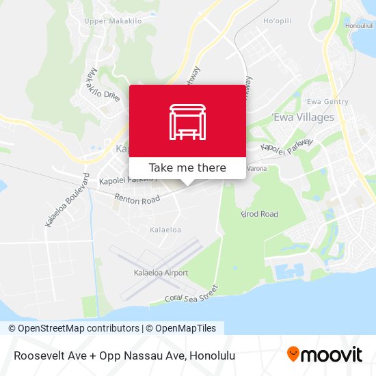 Mapa de Roosevelt Ave + Opp Nassau Ave