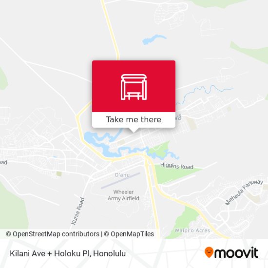 Mapa de Kilani Ave + Holoku Pl
