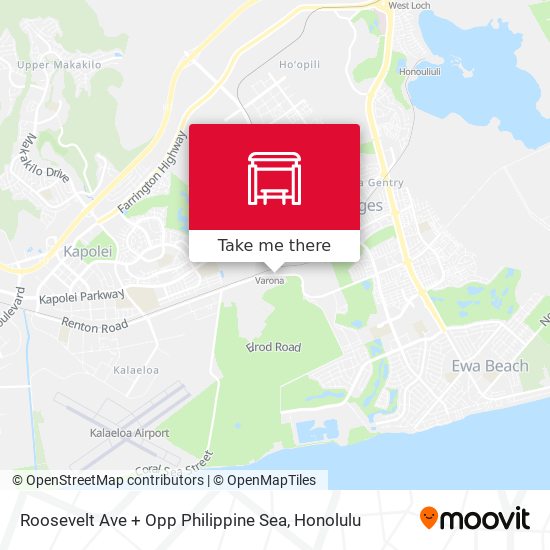 Roosevelt Ave + Opp Philippine Sea map