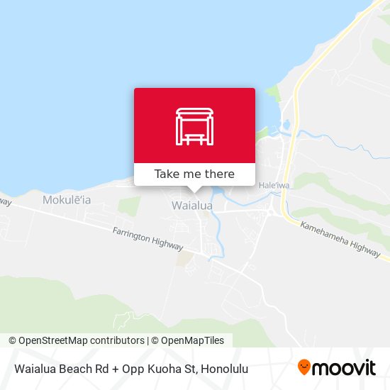 Waialua Beach Rd + Opp Kuoha St map