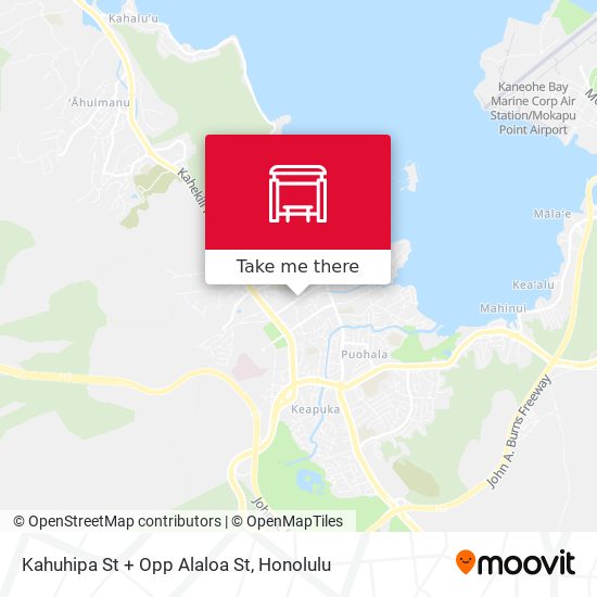 Mapa de Kahuhipa St + Opp Alaloa St