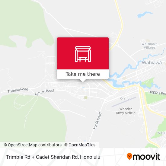 Mapa de Trimble Rd + Cadet Sheridan Rd