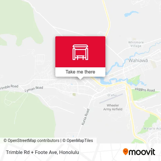 Trimble Rd + Foote Ave map