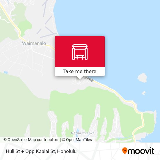 Huli St + Opp Kaaiai St map