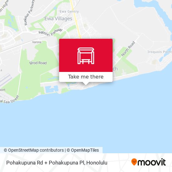 Pohakupuna Rd + Pohakupuna Pl map