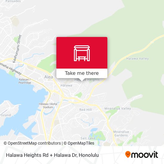Mapa de Halawa Heights Rd + Halawa Dr