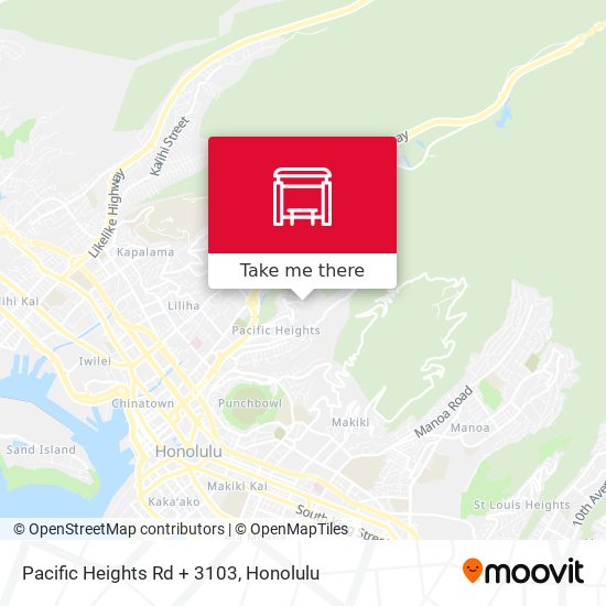 Pacific Heights Rd + 3103 map