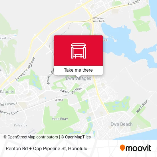 Mapa de Renton Rd + Opp Pipeline St