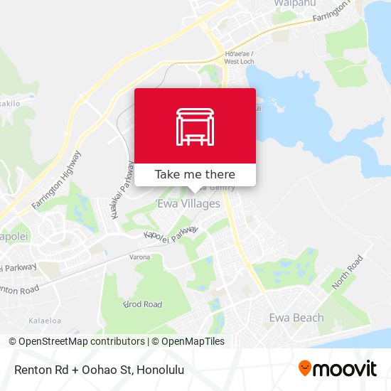Mapa de Renton Rd + Oohao St