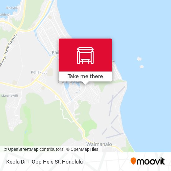 Keolu Dr + Opp Hele St map