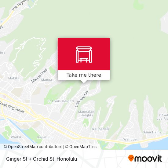Mapa de Ginger St + Orchid St