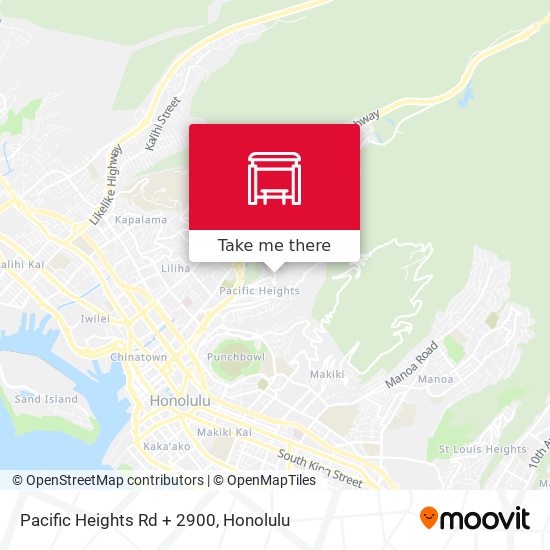 Mapa de Pacific Heights Rd + 2900