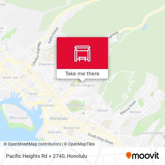 Mapa de Pacific Heights Rd + 2740
