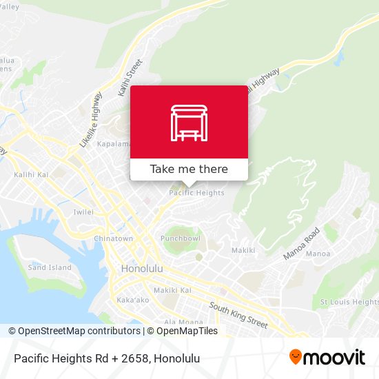 Pacific Heights Rd + 2658 map