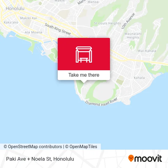 Paki Ave + Noela St map