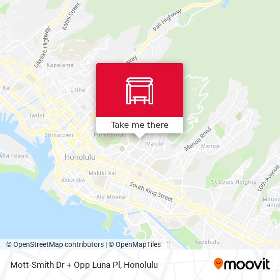 Mott-Smith Dr + Opp Luna Pl map