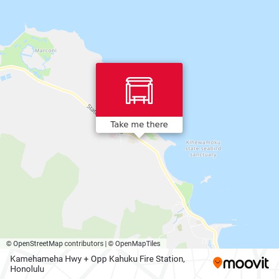 Kamehameha Hwy + Opp Kahuku Fire Station map