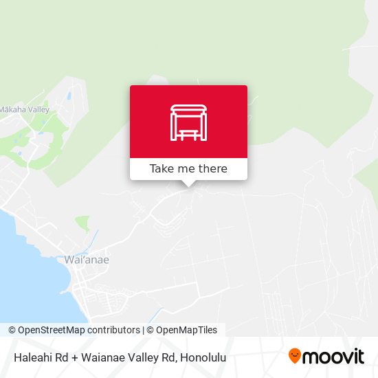 Mapa de Haleahi Rd + Waianae Valley Rd