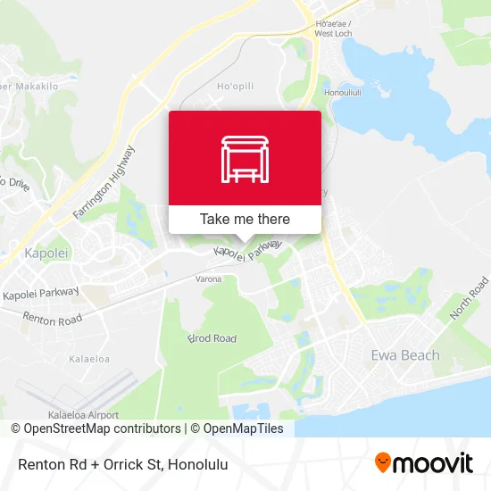 Renton Rd + Orrick St map