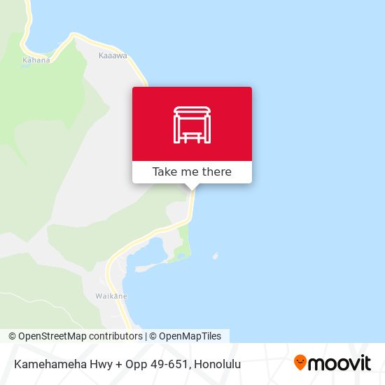 Kamehameha Hwy + Opp 49-651 map