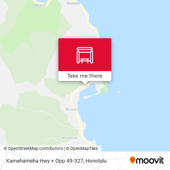 Mapa de Kamehameha Hwy + Opp 49-327