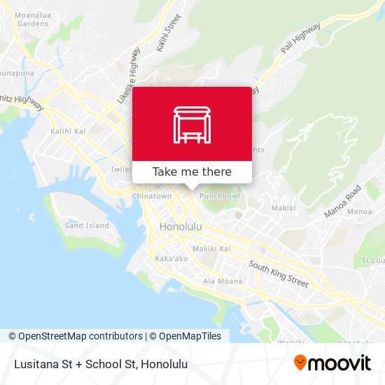 Lusitana St + School St map