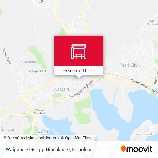 Mapa de Waipahu St + Opp Hianakiu St