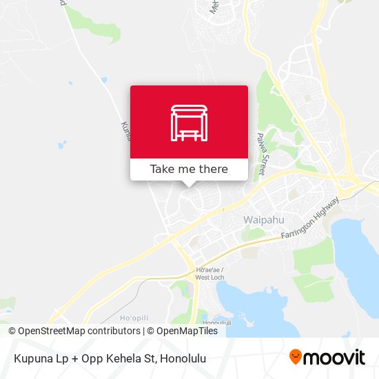 Kupuna Lp + Opp Kehela St map