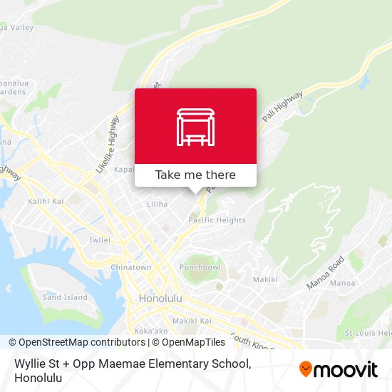 Wyllie St + Opp Maemae Elementary School map