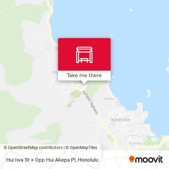 Hui Iwa St + Opp Hui Akepa Pl map