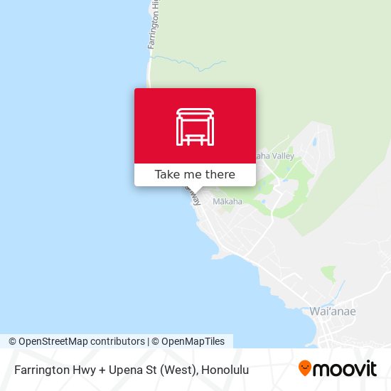 Farrington Hwy + Upena St (West) map