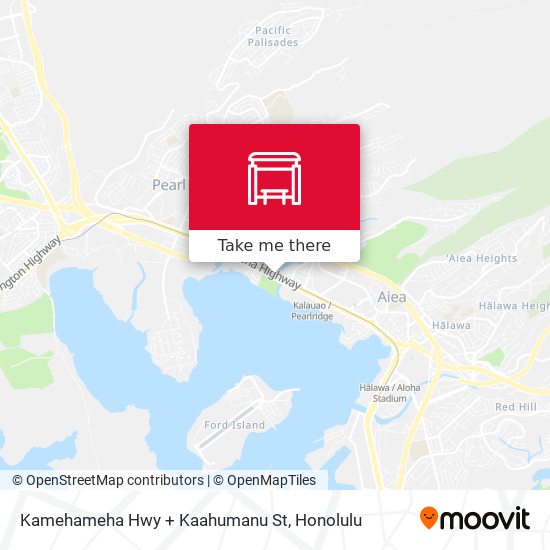 Kamehameha Hwy + Kaahumanu St map