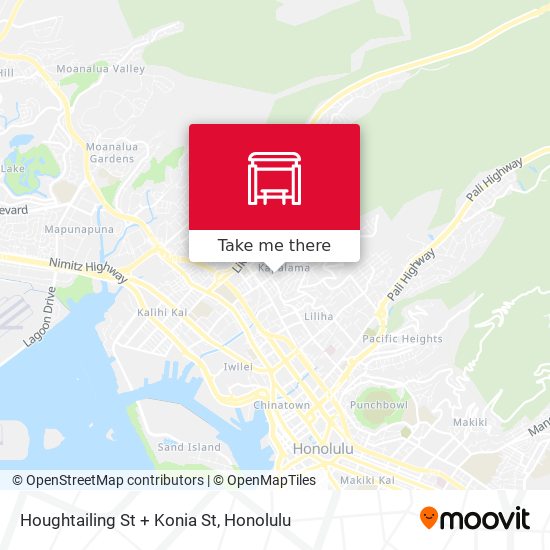 Houghtailing St + Konia St map