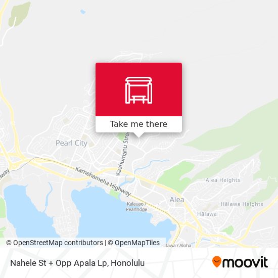 Nahele St + Opp Apala Lp map
