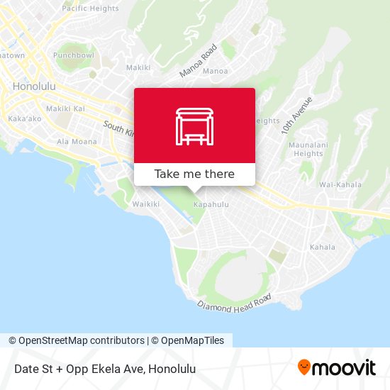 Date St + Opp Ekela Ave map