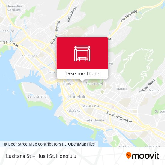 Lusitana St + Huali St map