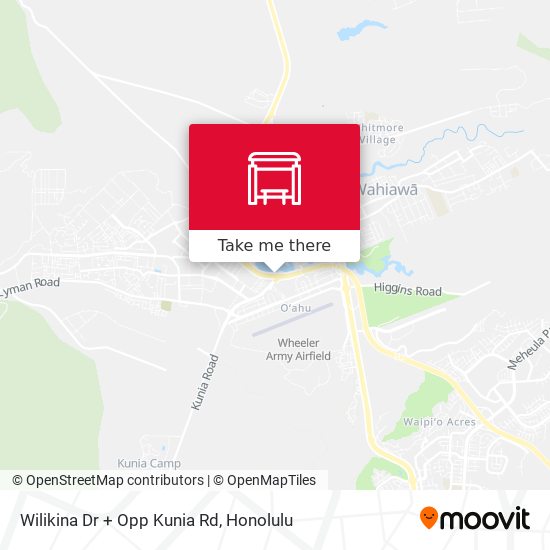 Wilikina Dr + Opp Kunia Rd map