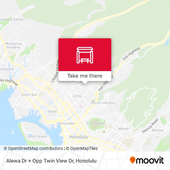 Alewa Dr + Opp Twin View Dr map