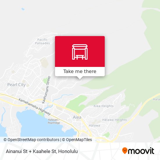 Mapa de Ainanui St + Kaahele St