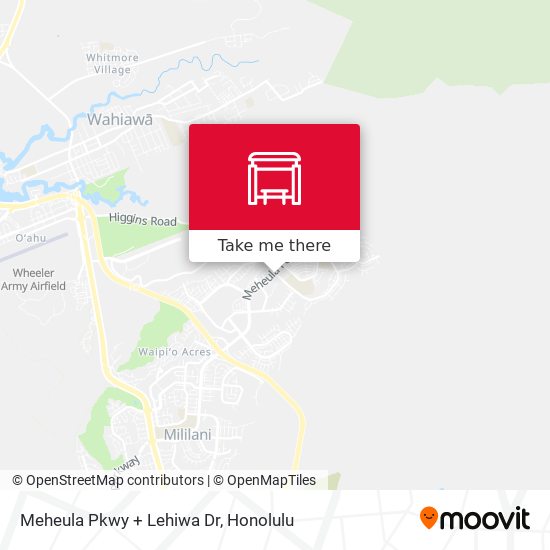 Meheula Pkwy + Lehiwa Dr map