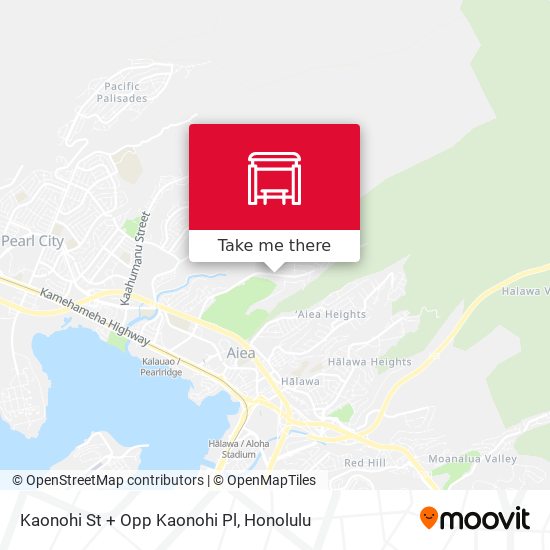 Kaonohi St + Opp Kaonohi Pl map