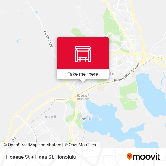 Hoaeae St + Haaa St map