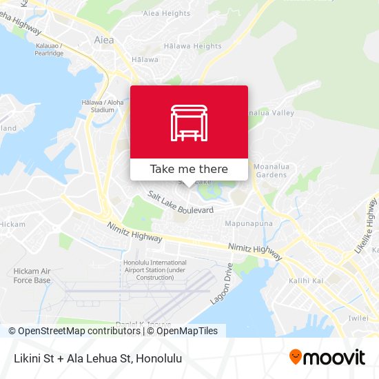Mapa de Likini St + Ala Lehua St