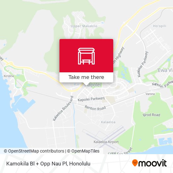 Kamokila Bl + Opp Nau Pl map