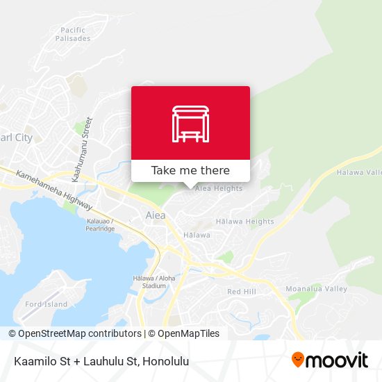 Mapa de Kaamilo St + Lauhulu St