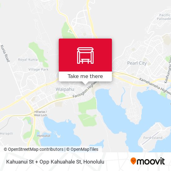 Kahuanui St + Opp Kahuahale St map