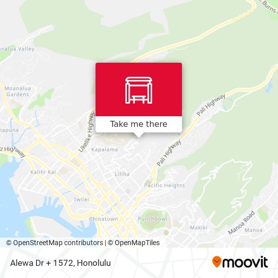 Mapa de Alewa Dr + 1572