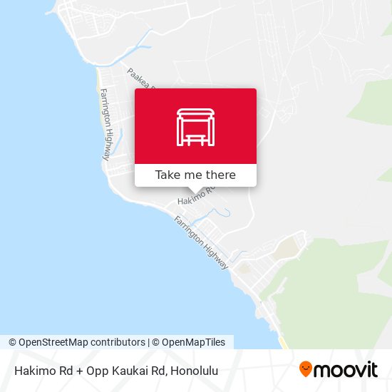 Hakimo Rd + Opp Kaukai Rd map