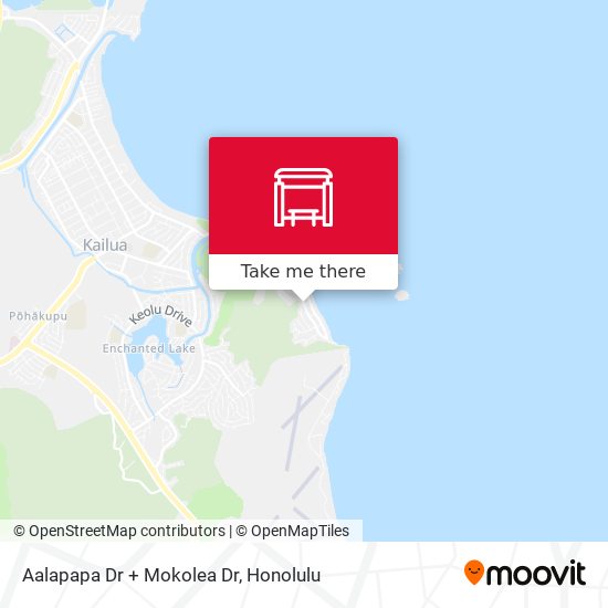Mapa de Aalapapa Dr + Mokolea Dr